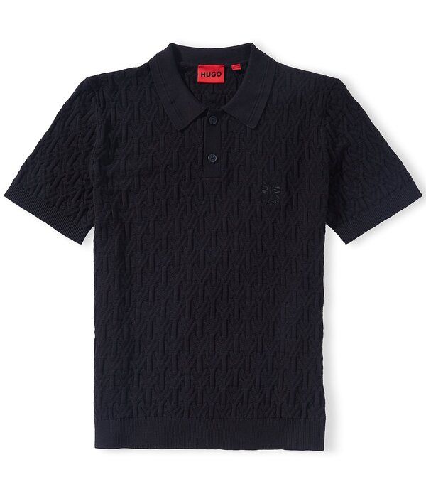 ヒューゴボス メンズ トップス シャツ Hugo Boss Shirdshort Sleeve Polo Shirt Black ブラック
