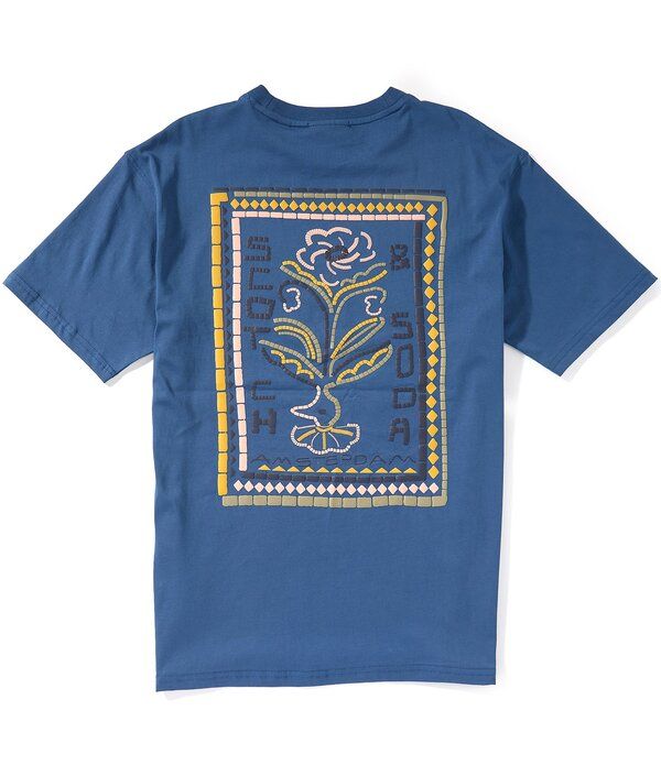 スコッチアンドソーダ メンズ トップス シャツ Scotch Sodartwork RelaxedFit Short Sleeve TShirt Ensign Blue ブルー