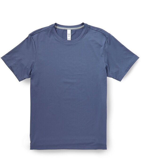 ローヌ メンズ トップス シャツ RHONE Backspin Performance Stretch Short Sleeve TShirt Shale Blue ブルー