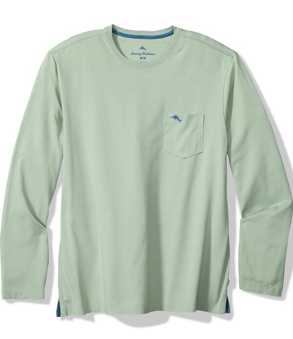 トッミーバハマ メンズ トップス シャツ クルーネック トール Tommy Bahama Big Tallong Sleeve Crew Neck Bali Skyline TShirt Silky