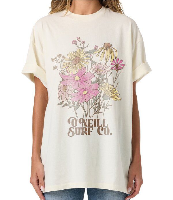 オニール レディース トップス シャツ ONeill Bouquet Short Sleeve TShirtofu