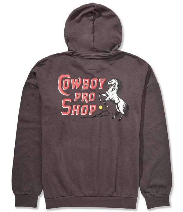 センデロプロビジョンズ メンズ アウター パーカー・スウェット Sendero Provisions Co Cowboy Pro Shop Hoodie Vintage Black ブラック