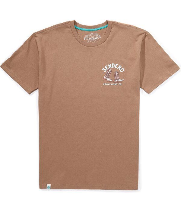 センデロプロビジョンズ メンズ トップス シャツ Sendero Provisions Co High Stepper Short Sleeve TShirt Light Brown ブラウン