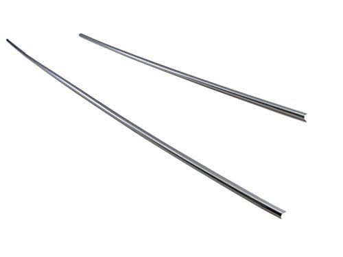 BRIGHTZ ムーヴカスタム LA150S LA160S 後期 超鏡面ステンレスメッキフロントバンパーモール 2PC 【 FBUM?MOL?066 】 LA LA150 LA160 A150 A160 ムーヴ カスタム ムーブ 27080ts