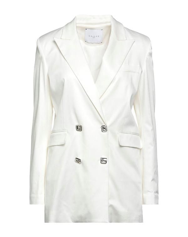 ガレパリ レディース アウター ジャケット・ブルゾン テーラードジャケット GALLE Paris Off White オフホワイト