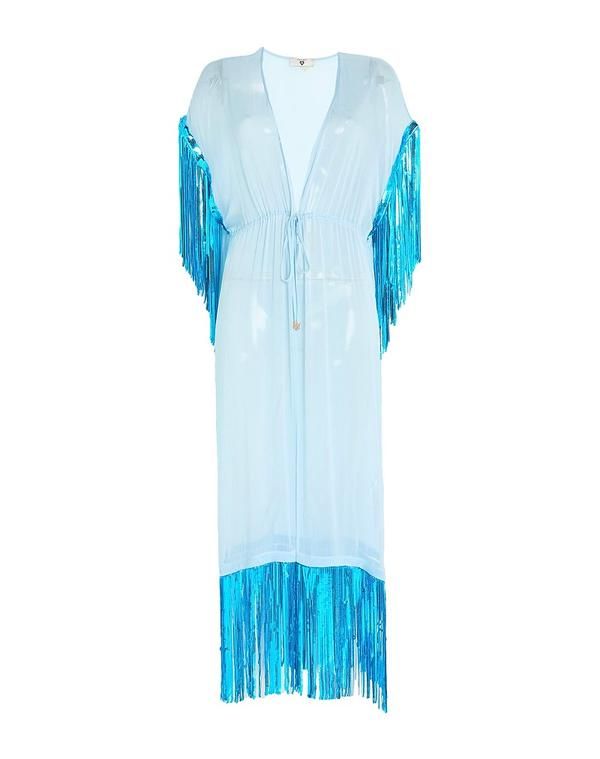 ツインセット レディース 水着 ボトムスのみ ビーチドレス TWINSET Light Blue ブルー