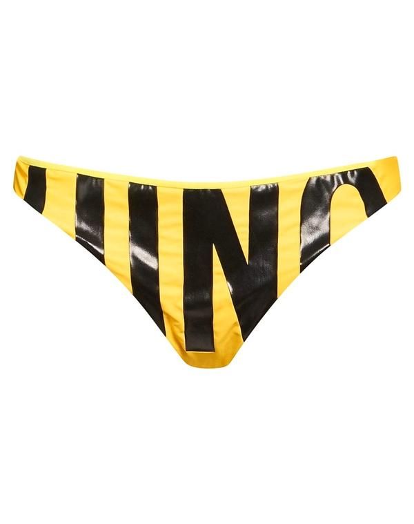モスキーノ レディース 水着 ボトムスのみ MOSCHINO Yellow イエロー