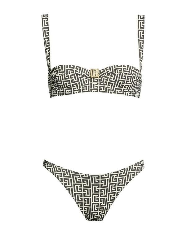 バルマン レディース 水着 ボトムスのみ BALMAIN Black ブラック