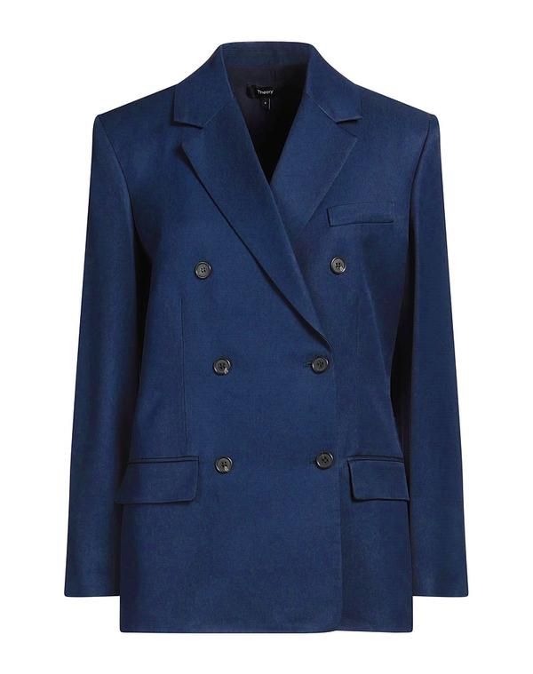 セオリー レディース アウター ジャケット・ブルゾン テーラードジャケット THEORY Midnight Blue ブルー