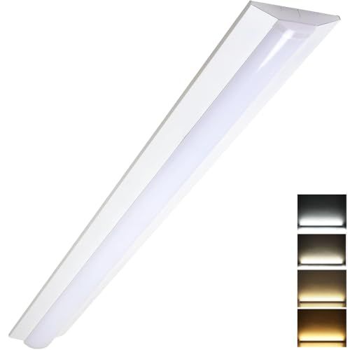 逆富士型 LEDベースライト 50W 10000lm 長さ125cm 高輝度 省エネ 電球色 白色 昼白色 昼光色 1250mm LED蛍光灯 器具一体型 40W形 2灯相当 逆富士型蛍光灯 照明器具 ベースライト 一体型 一体型照明 40形 5314224f