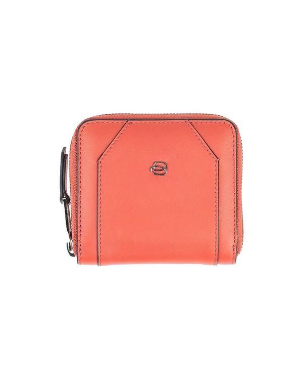 ピクアドロ レディース アクセサリー 財布 PIQUADRO Reddish Brown ブラウン