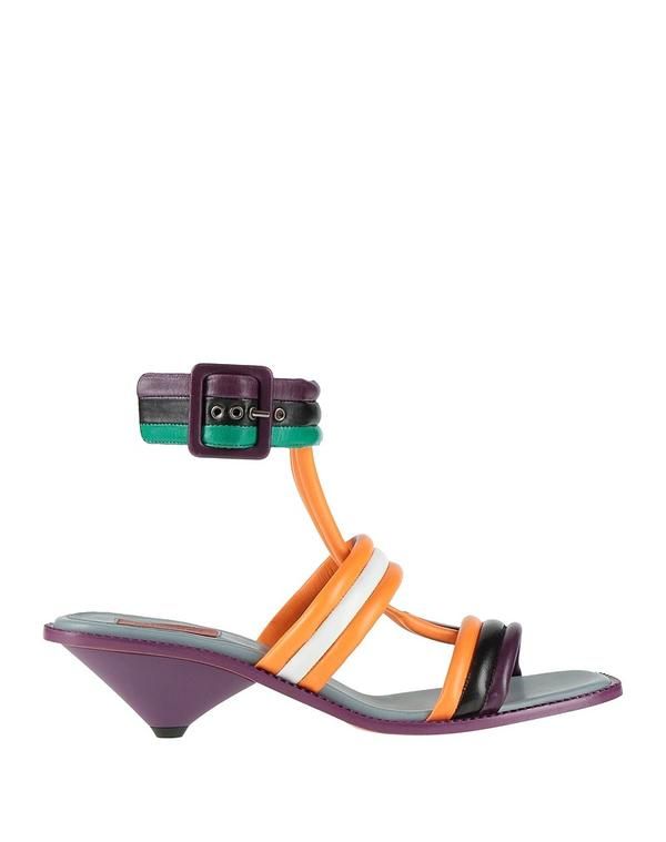 ミッソーニ レディース シューズ サンダル MISSONI Dark Purple パープル