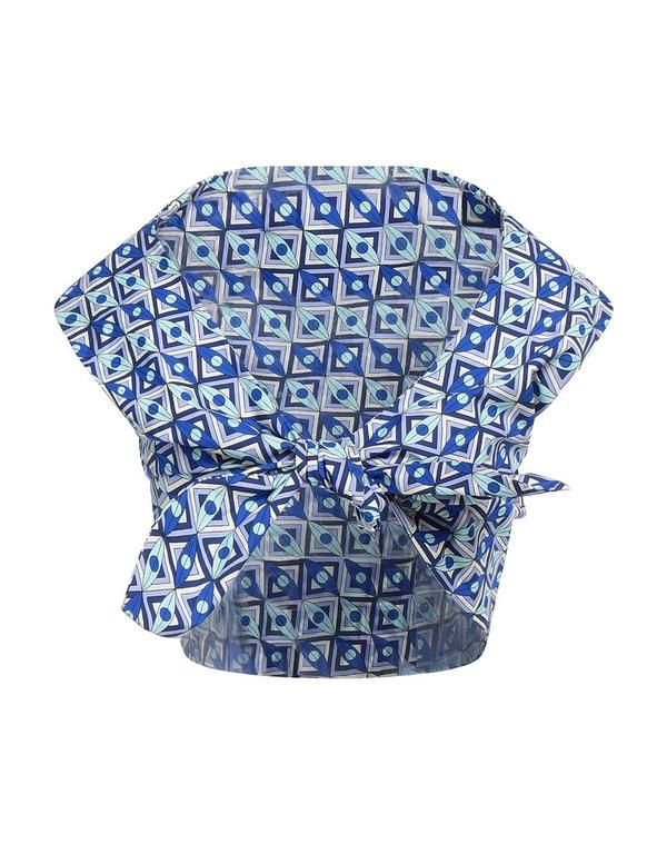 プッチ レディース トップス シャツ PUCCI Blue ブルー