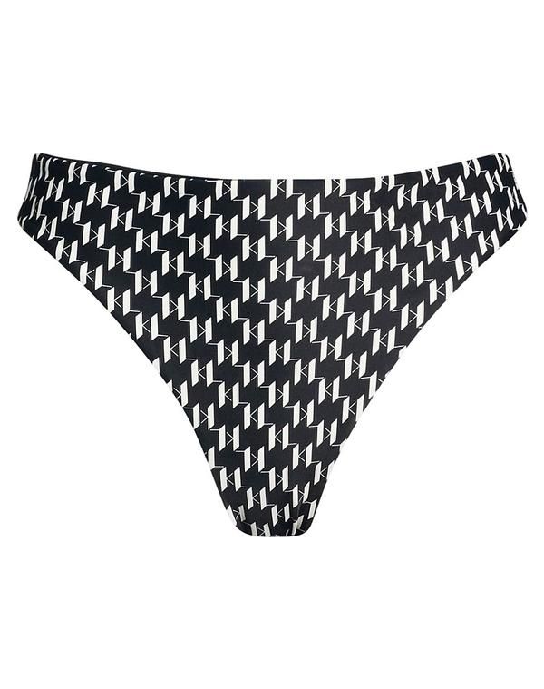 カール ラガーフェルド レディース 水着 ボトムスのみ KARLAGERFELD Black ブラック