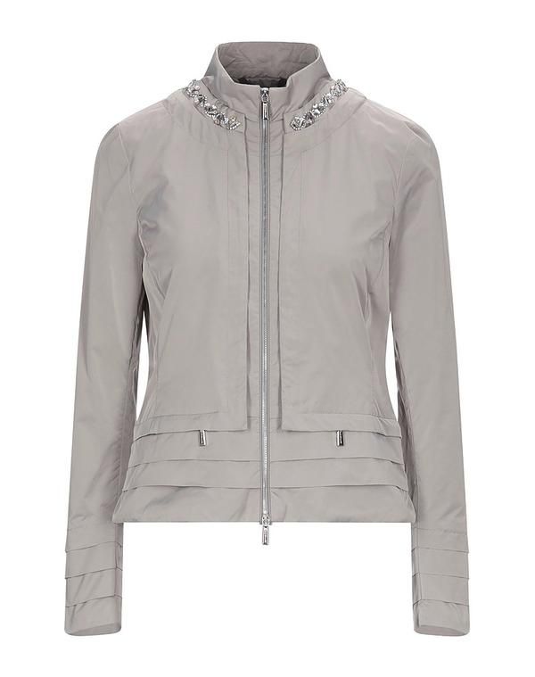 ムーレー レディース アウター ジャケット・ブルゾン MOORER Light Gray グレー