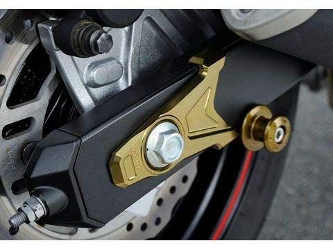 新品 アグラス(AGRAS) チェーンアジャスタープレート アルミ削り出し製 ブラック Z800(13-) 353-492-000BK