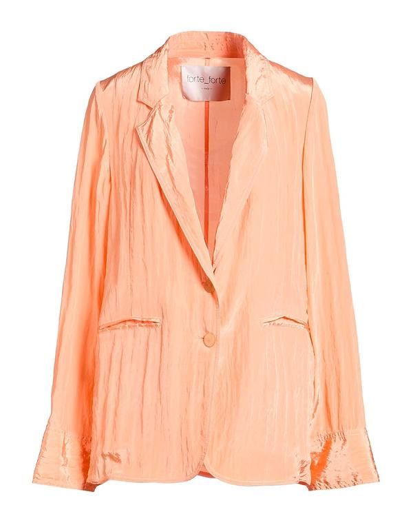 フォルテフォルテ レディース アウター ジャケット・ブルゾン テーラードジャケット FORTE_FORTE Salmon Pink ピンク