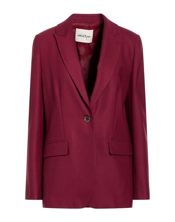 オットダム レディース アウター ジャケット・ブルゾン テーラードジャケット OTTODAME Bordeaux