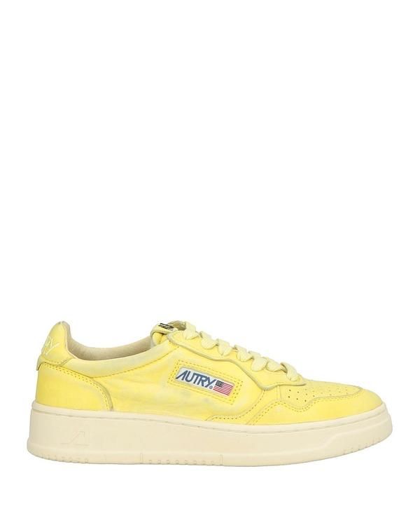 オートリ レディース シューズ スニーカー AUTRY Pastel Yellow イエロー