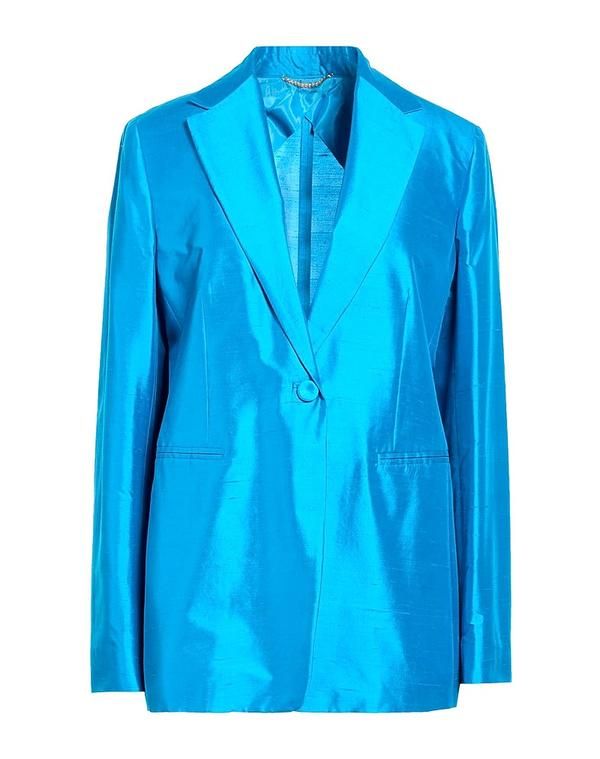 マックスマーラ レディース アウター ジャケット・ブルゾン テーラードジャケット MAX MARA STUDIO Azure Blue ブルー