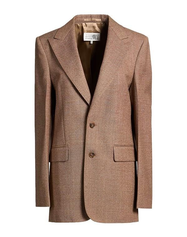 マルタンマルジェラ レディース アウター ジャケット・ブルゾン テーラードジャケット MM6 MAISON MARGIELA Light Brown ブラウン