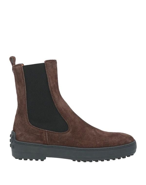 トッズ レディース シューズ ブーツ・レインブーツ ショートブーツ TODS Dark Brown ブラウン