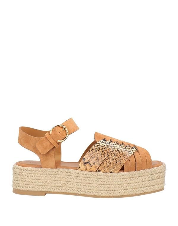 ウラ・ジョンソン レディース シューズ スリッポン・ローファー エスパドリーユ ULLA JOHNSON Camel キャメル