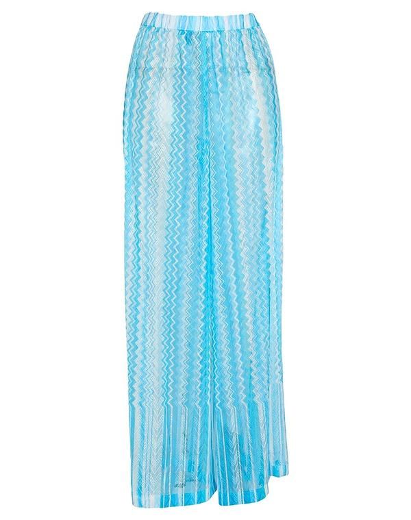 ミッソーニ レディース 水着 ボトムスのみ ビーチドレス MISSONI Turquoise Blue ブルー