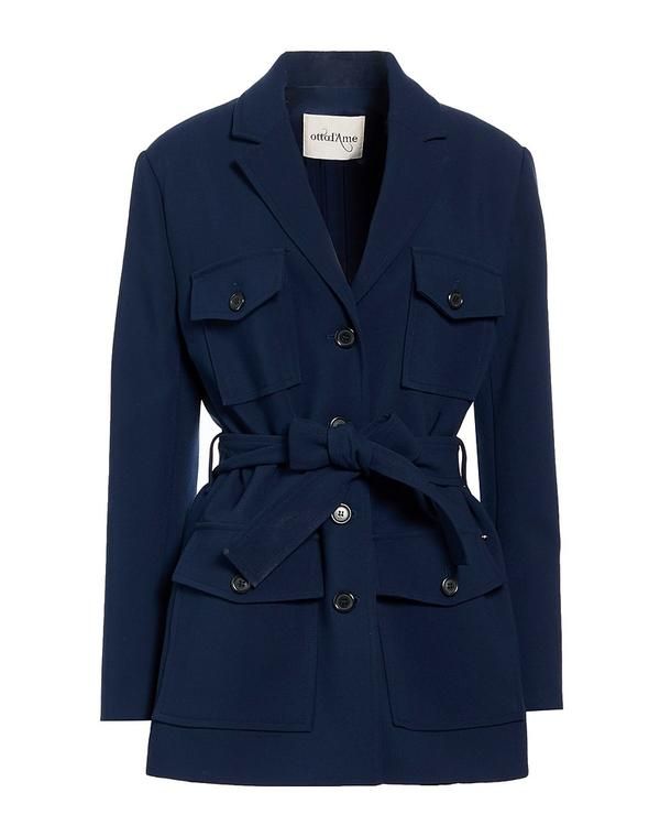 オットダム レディース アウター ジャケット・ブルゾン テーラードジャケット OTTODAME Navy ネイビー