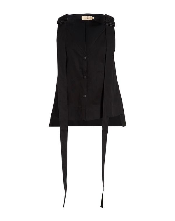 メゾンキツネ レディース トップス ベスト ジレ MAISON KITSUN Black ブラック