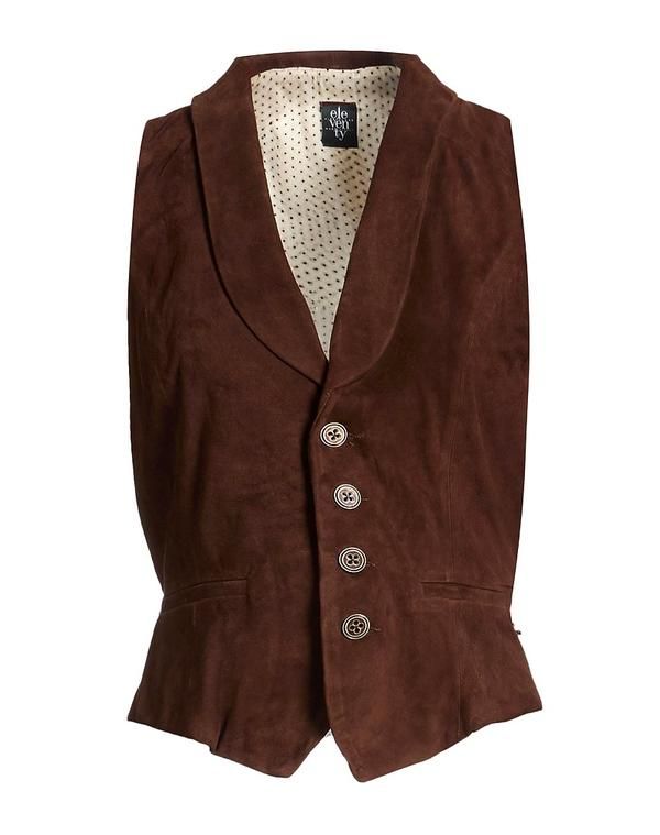イレブンティ レディース トップス ベスト ジレ ELEVENTY Dark Brown ブラウン 77,990円
