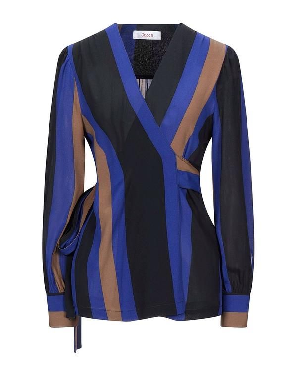 ユッカ レディース トップス シャツ JUCCA Blue ブルー