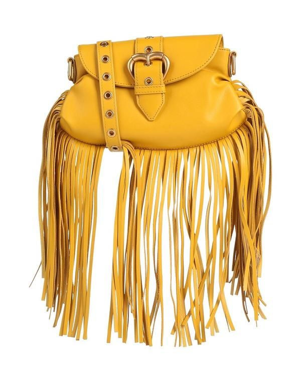 ピンコ レディース バッグ PINKO Mustard マスタード