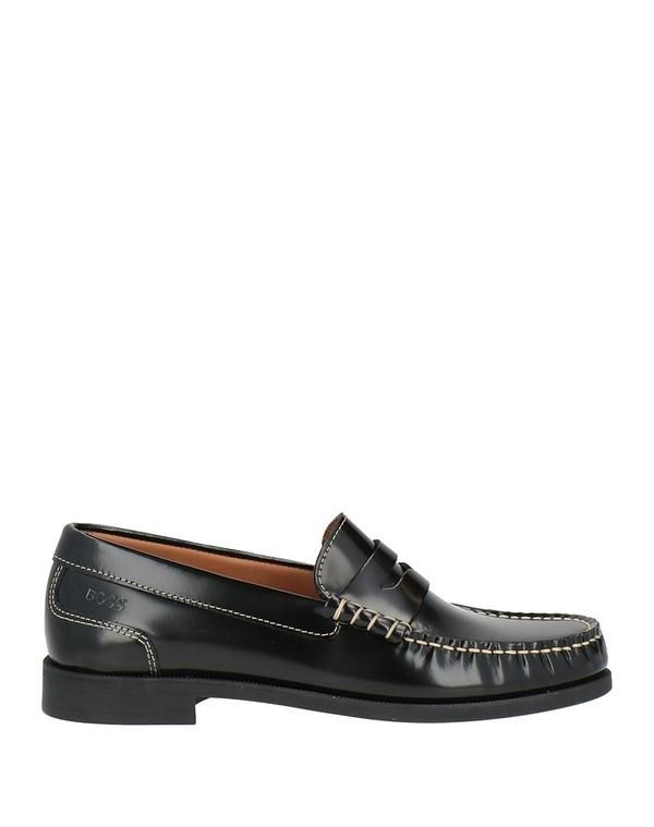 ボス レディース シューズ スリッポン・ローファー モカシン BOSS Black ブラック