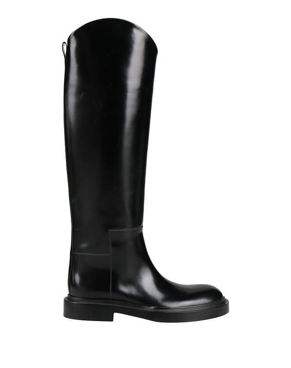 ジル・サンダー レディース シューズ ブーツ・レインブーツ JIL SANDER Black ブラック