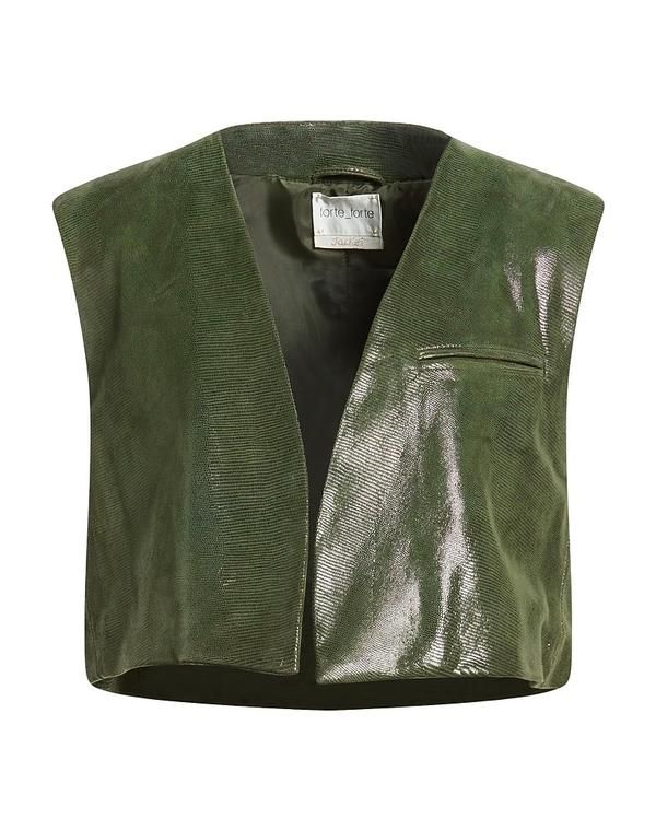 フォルテフォルテ レディース トップス ベスト ジレ FORTE_FORTE Military Green グリーン