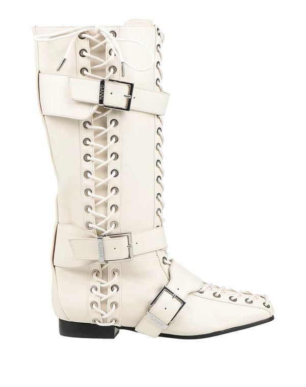 ガニー レディース シューズ ブーツ・レインブーツ GANN Ivory アイボリー