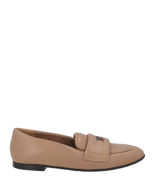 カサディ レディース シューズ スリッポン・ローファー モカシン CASADEI Camel キャメル