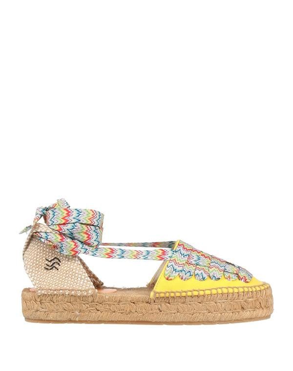 ミッソーニ レディース シューズ スリッポン・ローファー エスパドリーユ MISSONI Yellow イエロー