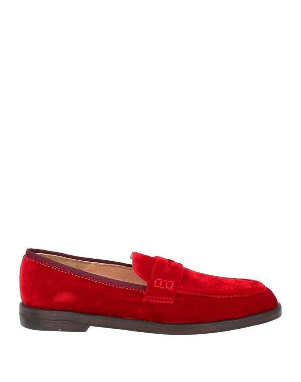 マルパルミ レディース シューズ スリッポン・ローファー モカシン MALPARMI Red レッド