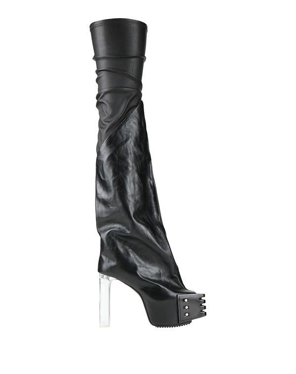 リックオウエンス レディース シューズ ブーツ・レインブーツ RICK OWENS Black ブラック
