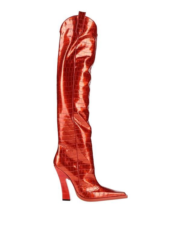 トム・フォード レディース シューズ ブーツ・レインブーツ TOM FORD Reddish Brown ブラウン