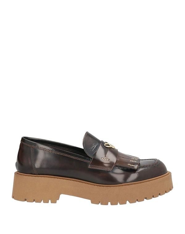オーヴィー レディース シューズ スリッポン・ローファー モカシン OVY Dark Brown ブラウン