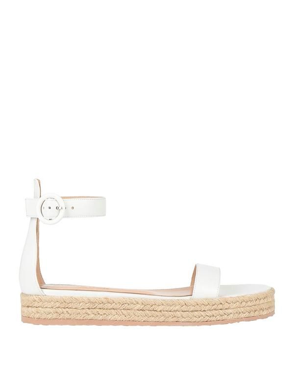 ジャンヴィト ロッシ レディース シューズ スリッポン・ローファー エスパドリーユ GIANVITO ROSSI White ホワイト