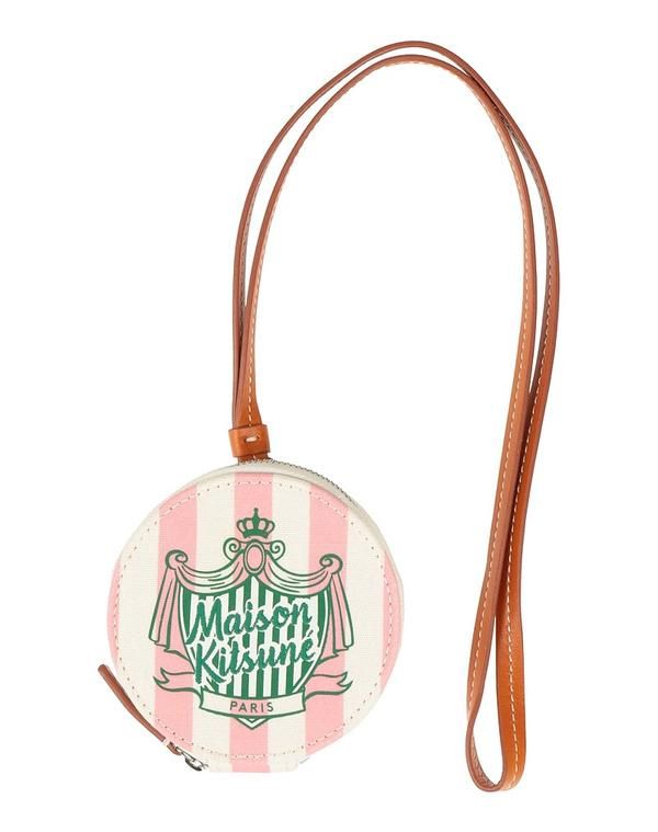メゾンキツネ レディース アクセサリー 財布 MAISON KITSUN Pink ピンク