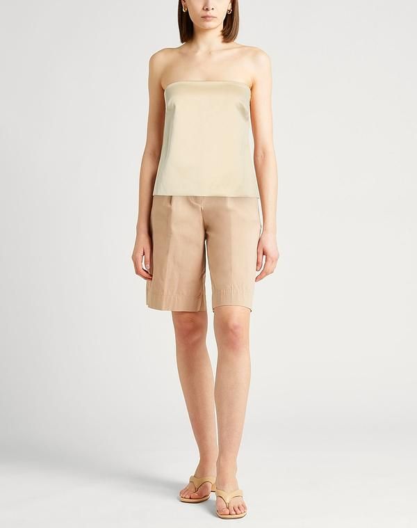 バイマレンバーガー レディース トップス シャツ BY MALENE BIRGER Beige ベージュ