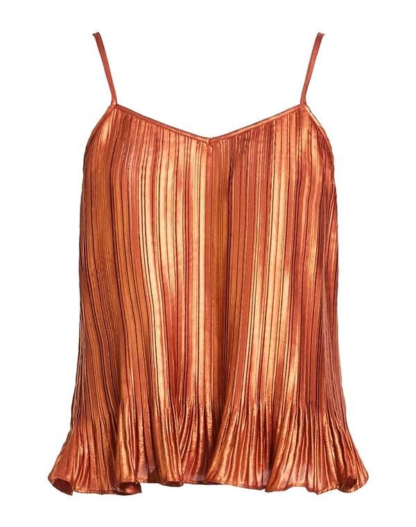 ツインセット レディース トップス シャツ TWINSET Bronze