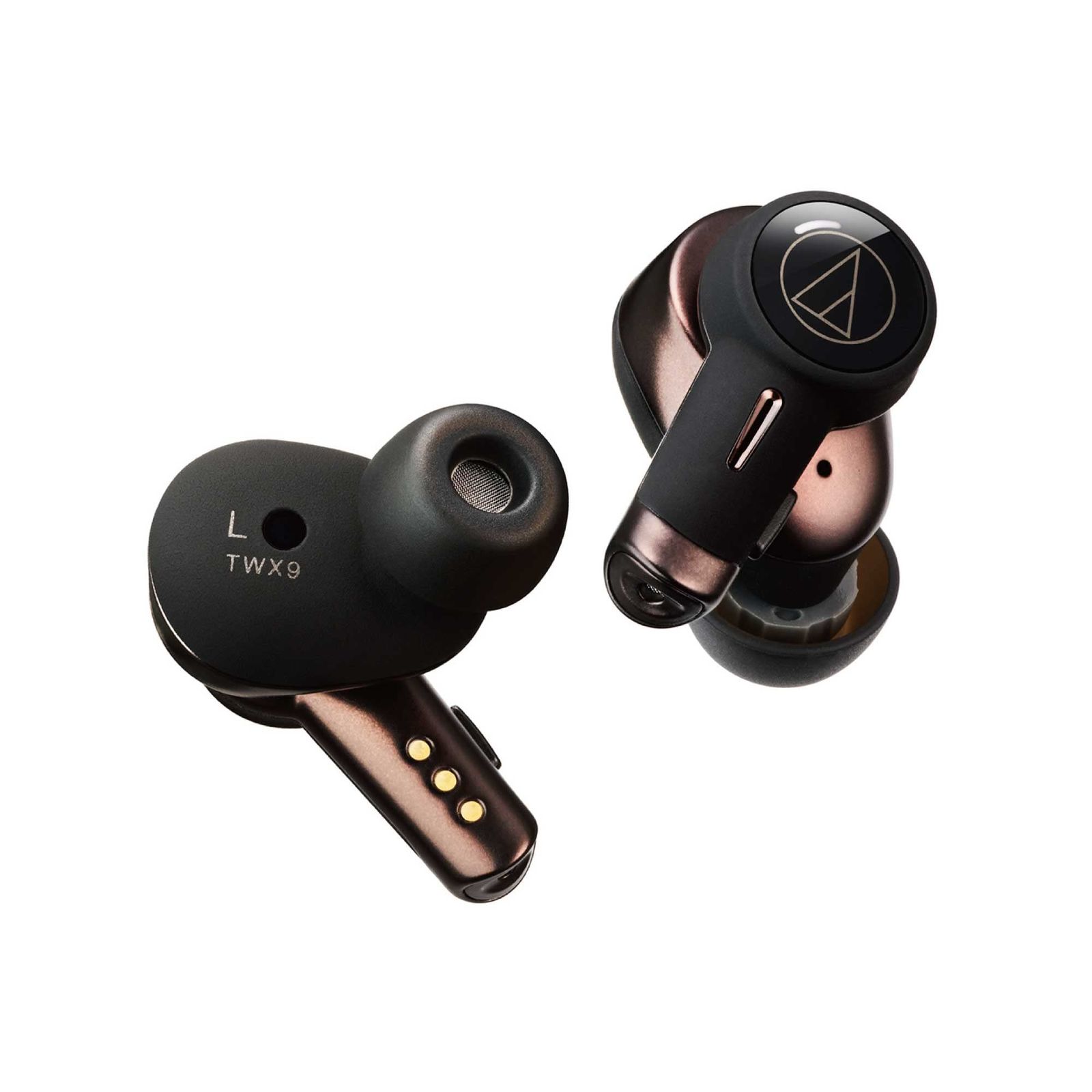 オーディオテクニカ ATH-TWX9 ワイヤレスイヤホン bluetooth 完全ワイヤレス マイク付 最大約18.5時間再生 ワイヤレス充電対応 マルチポイント 深紫外線除菌システム AmazonAlexa搭載 通話品質強化 低遅延モード IPX4防滴性能