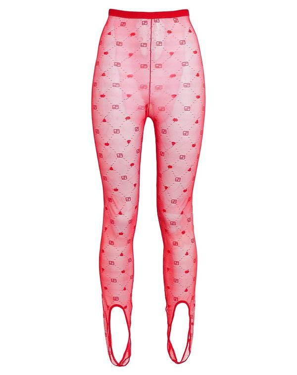 ビートライス レディース ボトムス レギンス BEATRICE B Red レッド