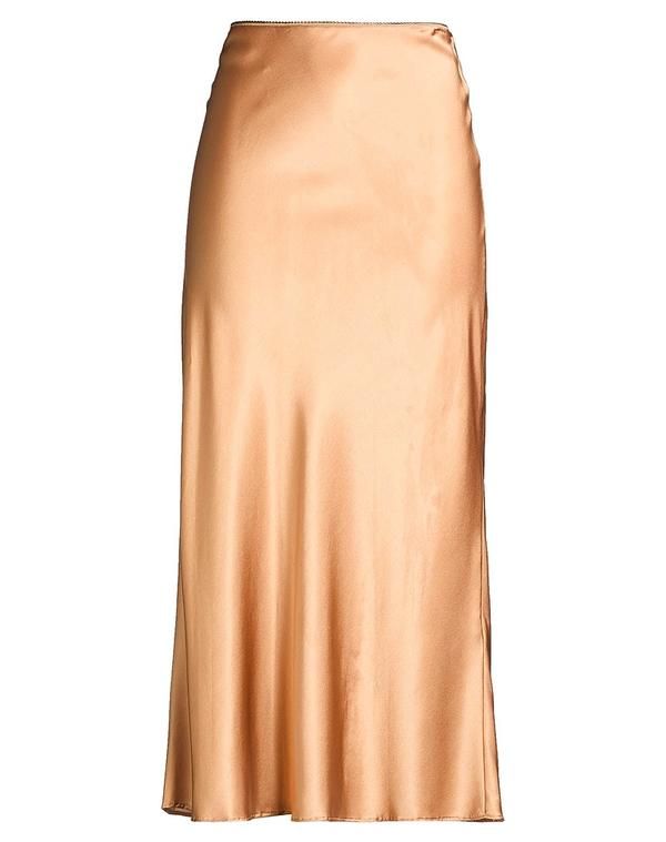 ロベルトコリーナ レディース ボトムスカート ROBERTO COLLINA Camel キャメル